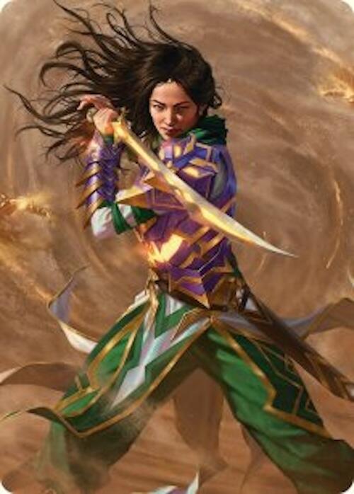 Descendant of Storms Art Card (2/54) [Tarkir: Dragonstorm Art Series]