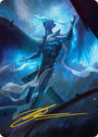Ugin, Eye of the Storms Art Card (1/54) (Gold-Stamped Signature) [Tarkir: Dragonstorm Art Series]