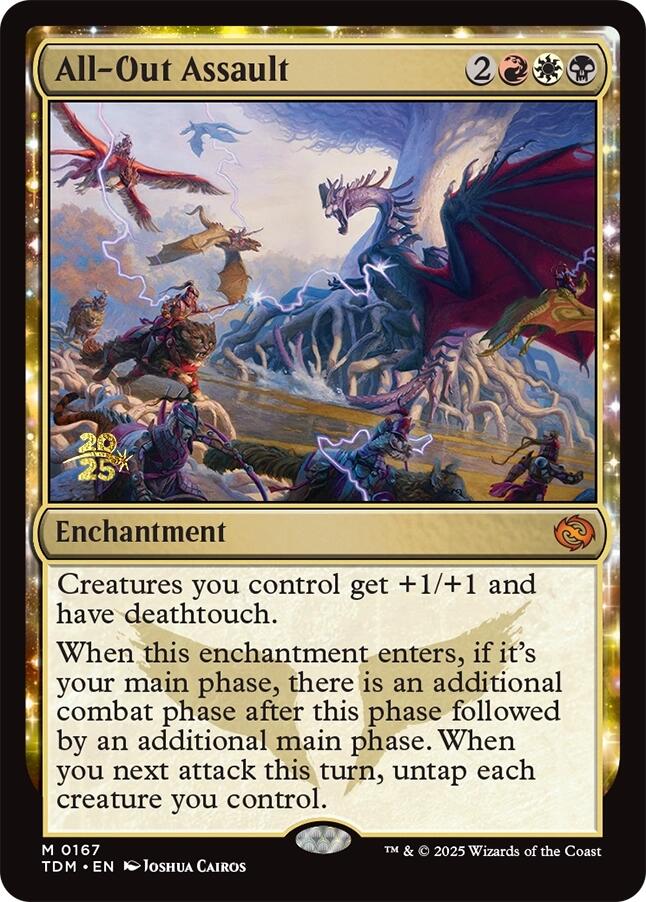 All-Out Assault [Tarkir: Dragonstorm Prerelease Promos]