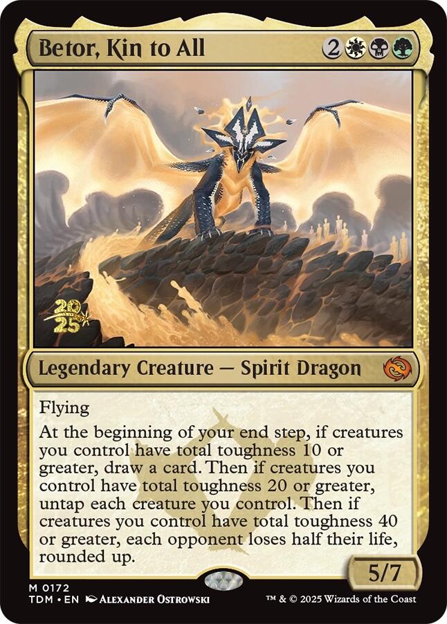 Betor, Kin to All [Tarkir: Dragonstorm Prerelease Promos] - Español