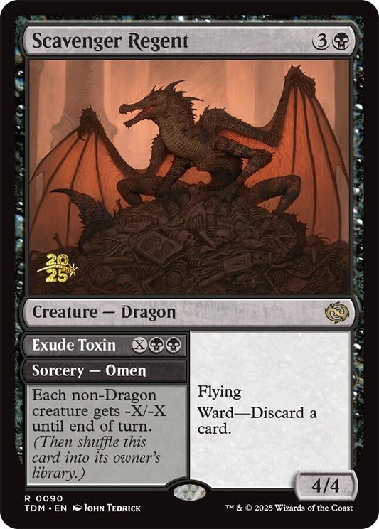 Scavenger Regent [Tarkir: Dragonstorm Prerelease Promos] - Español