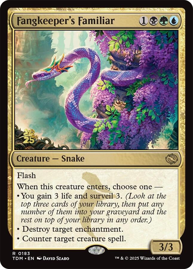 Fangkeeper's Familiar - Español [Tarkir: Dragonstorm Prerelease Cards]