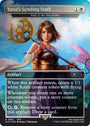 Yuna's Sending Staff - Staff of the Storyteller (Rainbow Foil) [Secret Lair Drop Series]