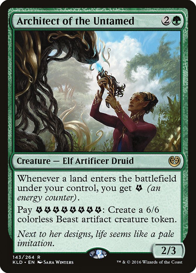 Architect of the Untamed [Kaladesh] - Español