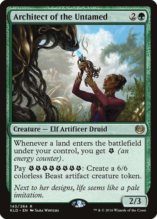 Architect of the Untamed [Kaladesh] - Español