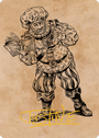 Volo, Itinerant Scholar Art Card (Gold-Stamped Signature) [Commander Legends: Battle for Baldur's Gate Art Series]