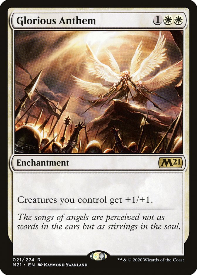 Glorious Anthem [Core Set 2021] 
