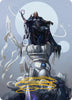 Tezzeret, Cruel Captain Art Card (35/54) (Gold-Stamped Signature) [Edge of Eternities Art Series]