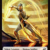Human Soldier // Lander (0007) Doubled-Sided Token [Edge of Eternities Tokens]