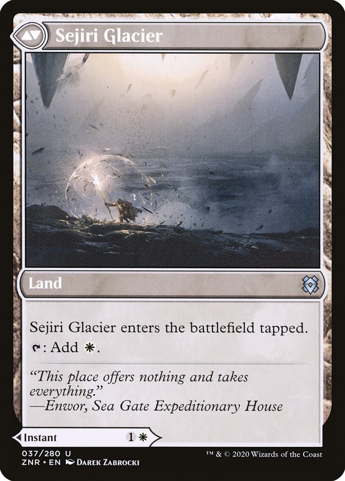 Sejiri Shelter // Sejiri Glacier [Zendikar Rising] 