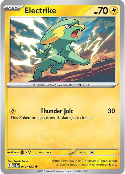 Electrike (049/132) [Mega Evolutions: Base Set]