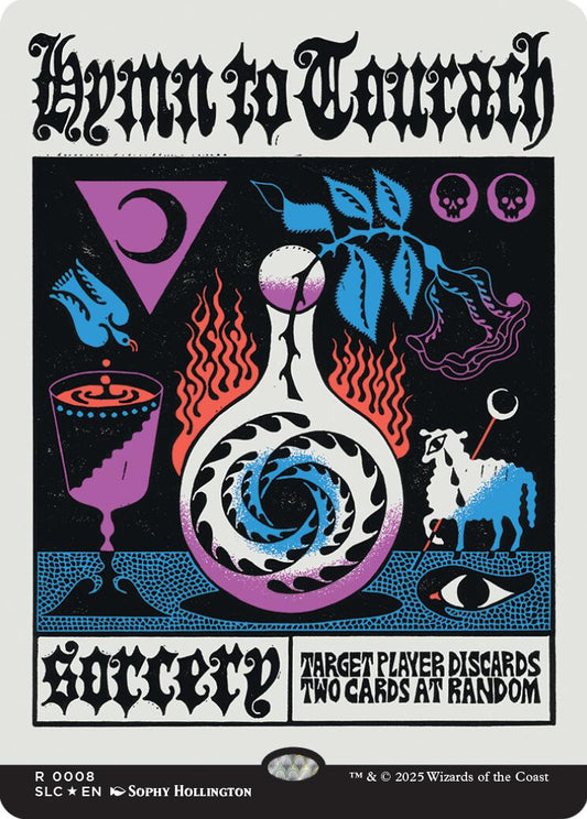 Hymn to Tourach (Halo Foil) [Secret Lair Countdown Kit]