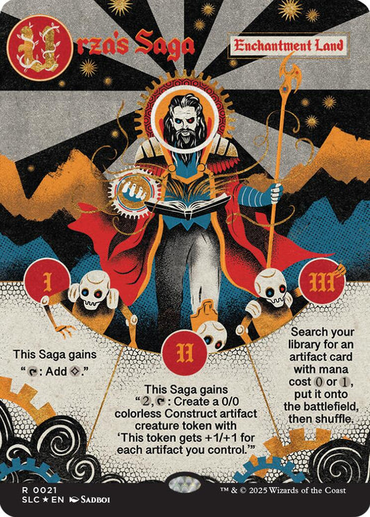 Urza's Saga (Halo Foil) [Secret Lair Countdown Kit]