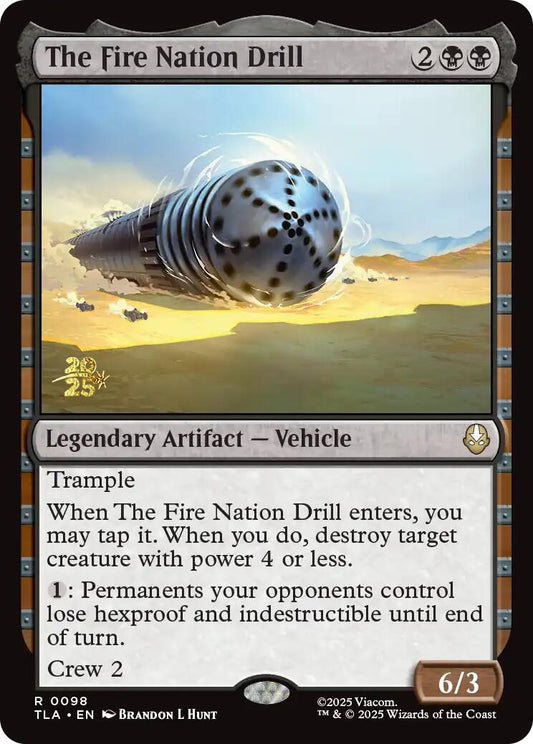 The Fire Nation Drill [Avatar: The Last Airbender Prerelease Cards]