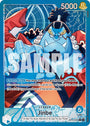 Jinbe (OP14-040) (Alternate Art) [The Azure Sea's Seven]