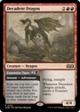 Decadent Dragon // Expensive Taste [Wilds of Eldraine] - Español
