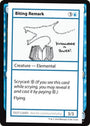 Biting Remark (2021 Edition) [Mystery Booster Playtest Cards]