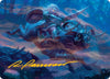 Bristlebane Outrider Art Card (Gold-Stamped Signature) [Lorwyn Eclipsed Art Series]