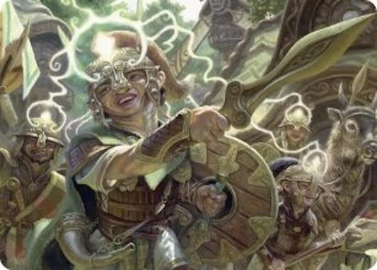 Thoughtweft Lieutenant Art Card [Lorwyn Eclipsed Art Series]