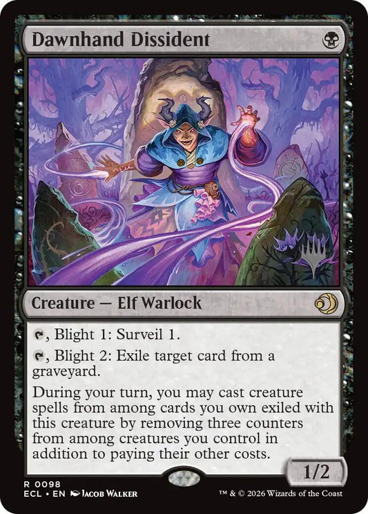 Dawnhand Dissident [Lorwyn Eclipsed Promos]