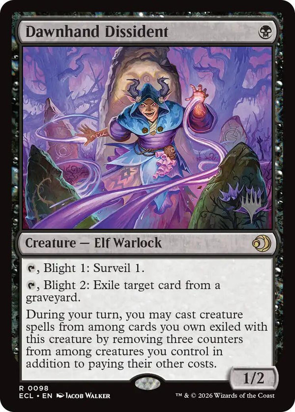 Dawnhand Dissident [Lorwyn Eclipsed Promos]
