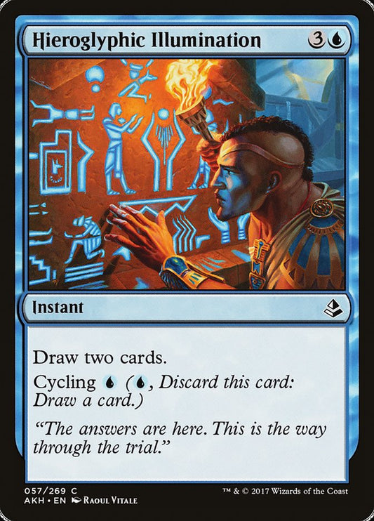 Hieroglyphic Illumination [Amonkhet] 