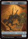 Scarecrow // Treasure Double-Sided Token [Lorwyn Eclipsed Tokens]