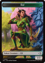 Elf // Kithkin (0007) Double-Sided Token [Lorwyn Eclipsed Tokens]