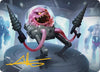 Krang, Master Mind Art Card (4/54) (Gold-Stamped Signature) [Teenage Mutant Ninja Turtles Art Series]