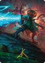 Baxter, Exzzperimental Zzientist Art Card (Gold-Stamped Signature) [Teenage Mutant Ninja Turtles Art Series]