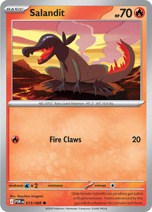 Salandit (015/088) [Mega Evolution: Perfect Order]