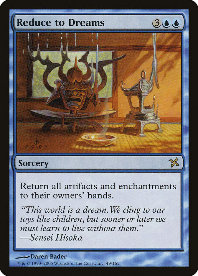 Reduce to Dreams [Betrayers of Kamigawa] 
