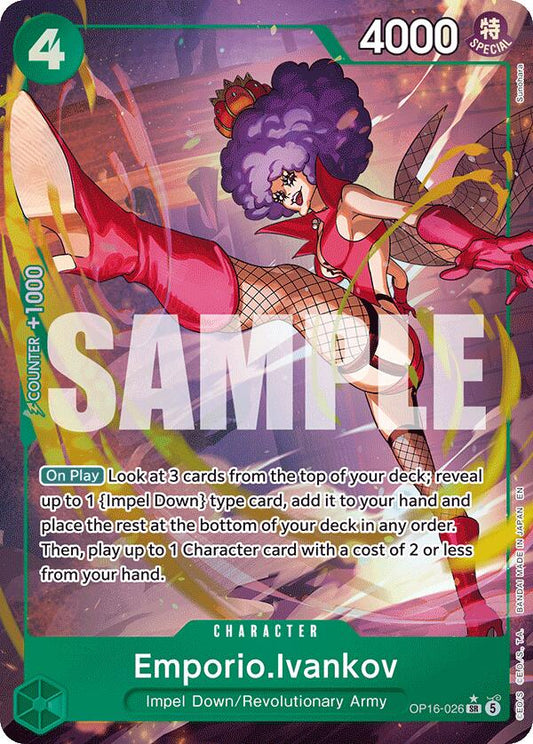 Emporio.Ivankov (Alternate Art) [The Time of Battle]