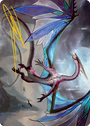 Moonveil Regent Art Card (Gold-Stamped Signature) [Innistrad: Midnight Hunt Art Series]