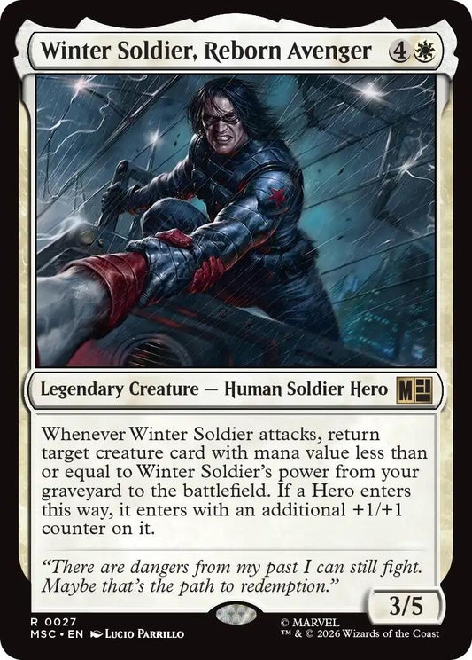 Winter Soldier, Reborn Avenger (Surge Foil) [Marvel Super Heroes Commander]