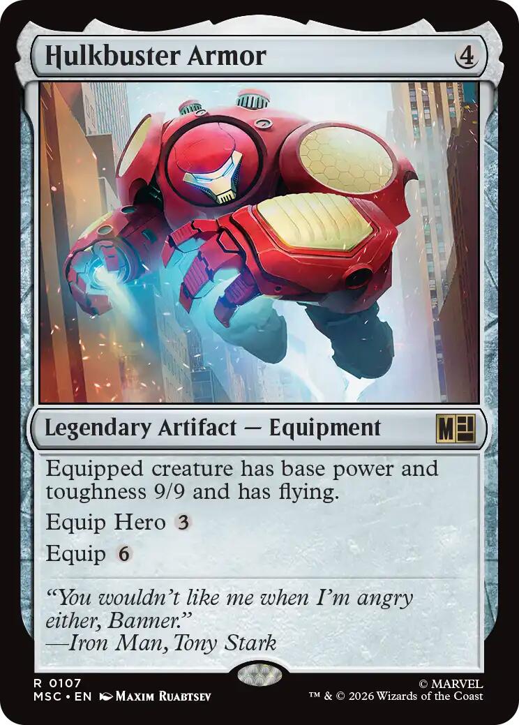 Hulkbuster Armor (Surge Foil) [Marvel Super Heroes Commander]