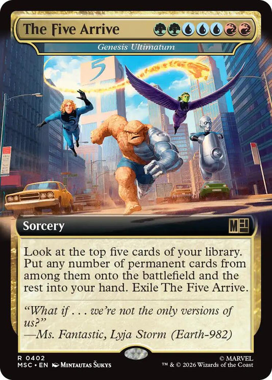 The Five Arrive - Genesis Ultimatum (Extended Art) [Marvel Super Heroes Commander]