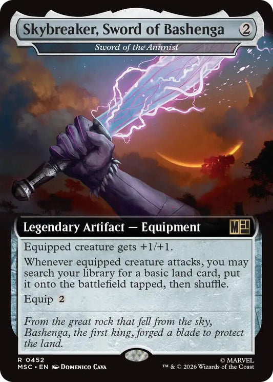 Skybreaker, Sword of Bashenga - Sword of the Animist (Extended Art) [Marvel Super Heroes Commander]