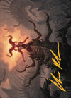 Sheoldred, the Apocalypse Art Card (Gold-Stamped Signature) [Dominaria United Art Series]