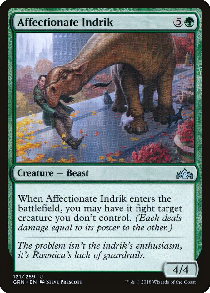 Affectionate Indrik [Guilds of Ravnica] 