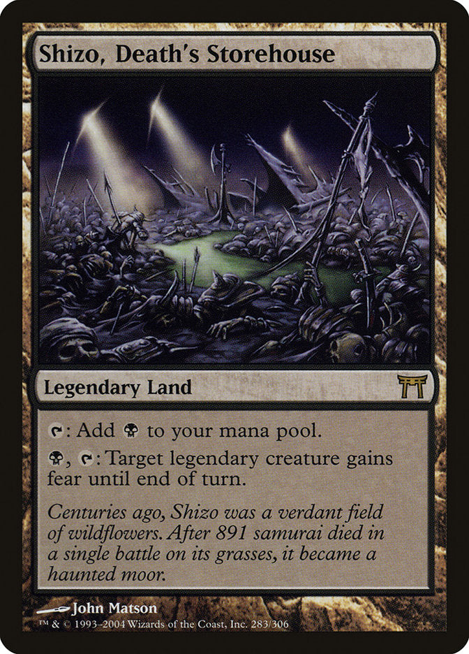 Shizo, Death's Storehouse [Champions of Kamigawa] 