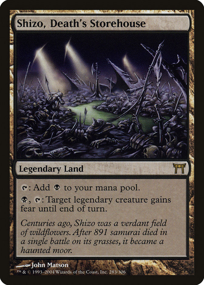 Shizo, Death's Storehouse [Champions of Kamigawa] - Español