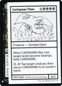 Cyclopean Titan [Mystery Booster Playtest Cards]