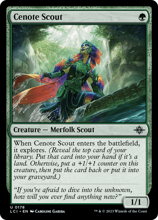 Cenote Scout [The Lost Caverns of Ixalan] - Español