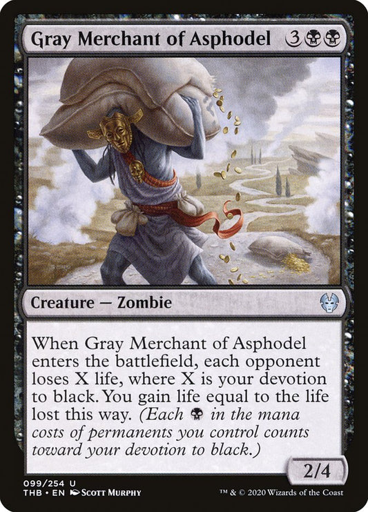 Gray Merchant of Asphodel [Theros Beyond Death] - Español