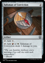 Talisman of Conviction (Ripple Foil) [Modern Horizons 3 Commander]