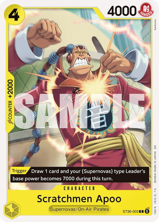 Scratchmen Apoo [Starter Deck: 3D2Y]