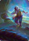 Bilbo's Burglaring Art Card (10/12) [The Hobbit Art Series]