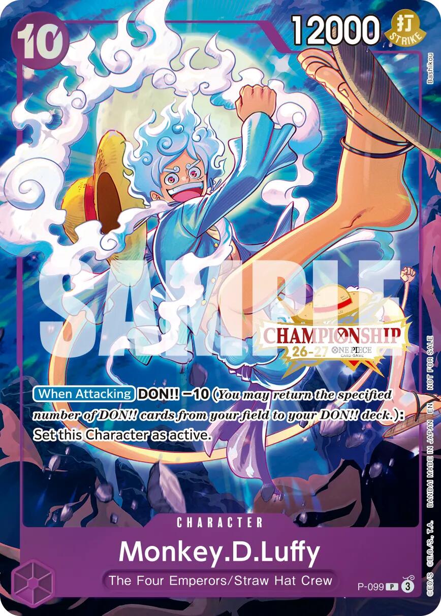 Monkey.D.Luffy (CS 26-27 Event Pack Finalist Ver.) [One Piece Promotion Cards]