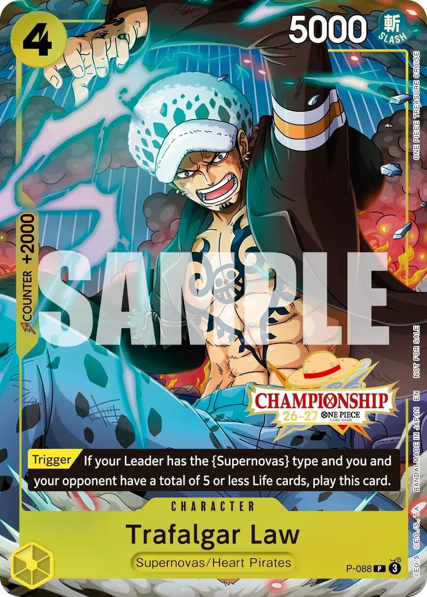 Trafalgar Law (CS 26-27 Event Pack Finalist Ver.) [One Piece Promotion Cards]